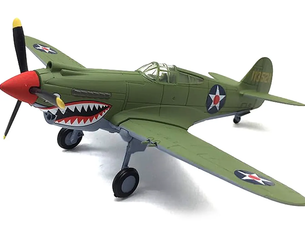 Curtiss P-40E Warhawk Fighter Aircraft "China-Burma-India Theater" (1942) United States Army Air Forces 1/72 Diecast Model Airplane