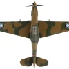 Curtiss P 40 Warhawk Fighter Aircraft Hell s Angels Flying Tigers United States Army Air Corps 1/90 Diecast Model Airplane Postage Stamp PS5354-1