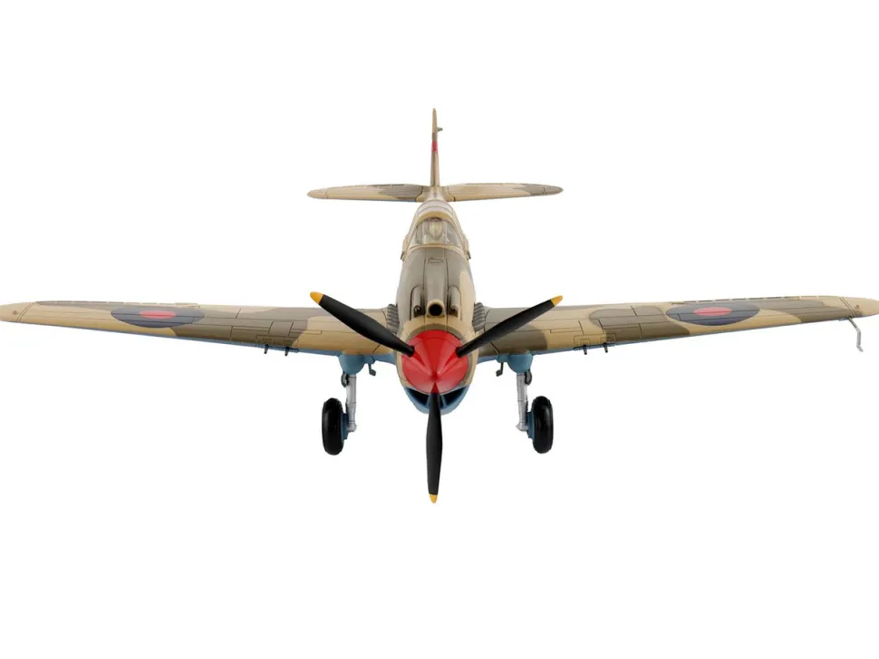 Curtiss P-40 Warhawk Tomahawk Mk IIB Aircraft "LD-C, Clive Caldwell, No. 250 Squadron, North Africa" (1942) British Royal Air Force "Air Power Series" 1/48 Diecast Model by Hobby Master