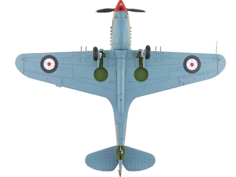 Curtiss P-40 Warhawk Tomahawk Mk IIB Aircraft "LD-C, Clive Caldwell, No. 250 Squadron, North Africa" (1942) British Royal Air Force "Air Power Series" 1/48 Diecast Model by Hobby Master