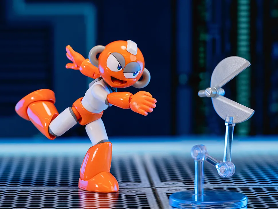 Cut Man 4.5" Moveable Figure with Accessories and Alternate Head and Hands "Mega Man" (1987) Video Game Model by Jada