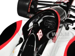 Dallara IndyCar #18 David Malukas HMD Trucking Dale Coyne Racing with HMD Motorsports Road Course Configuration NTT IndyCar Series 2023 1/18 Diecast Model Car Greenlight 11200