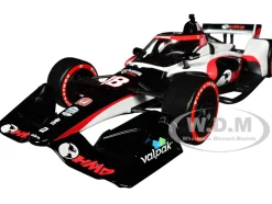 Dallara IndyCar #18 David Malukas HMD Trucking Dale Coyne Racing with HMD Motorsports Road Course Configuration NTT IndyCar Series 2023 1/18 Diecast Model Car Greenlight 11200
