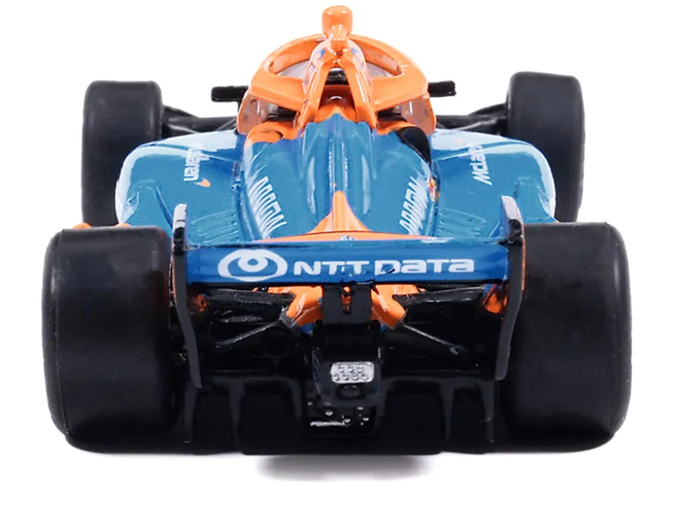 Dallara IndyCar #6 Nolan Siegel "NTT Data" Arrow McLaren IndyCar Team (Road Course Configuration) "NTT IndyCar Series" (2026) 1/64 Diecast Model Car by IXO Models