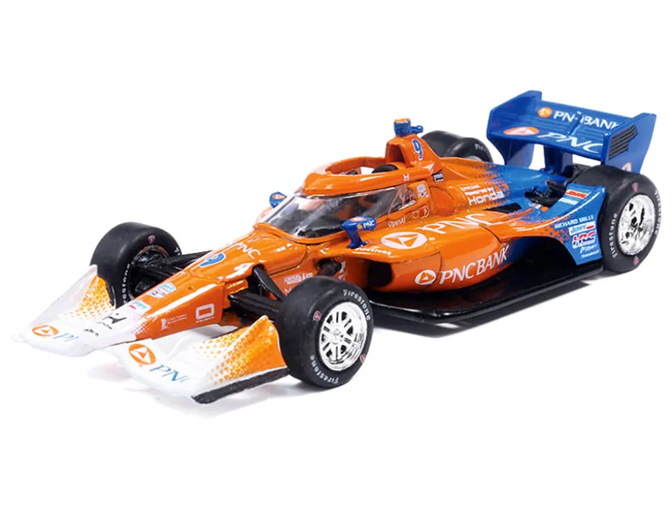 Dallara IndyCar #9 Scott Dixon "PNC Bank" Chip Ganassi Racing (Road Course Configuration) "NTT IndyCar Series" (2026) 1/64 Diecast Model Car by IXO Models