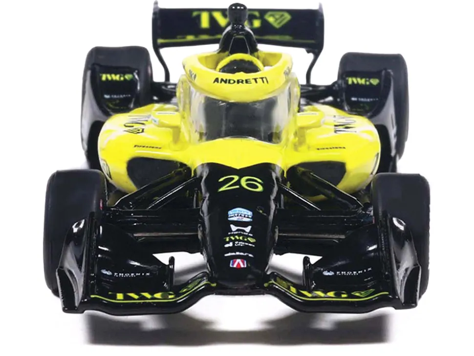 Dallara IndyCar #26 Will Power "TWG" Andretti Global (Road Course Configuration) "NTT IndyCar Series" (2026) 1/64 Diecast Model Car by IXO Models