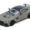 DarwinPRO iMP-Performance AMG GT "Goblin Group" Matt Green with Black Top 1/64 Diecast Model Car by Inno Models