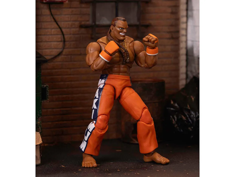 Dee Jay 6" Moveable Figure with Accessories and Alternate Head and Hands "Ultra Street Fighter II: The Final Challengers" (2017) Video Game Model by Jada