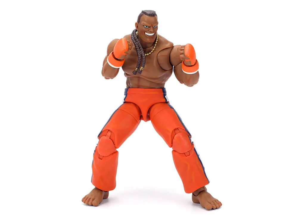 Dee Jay 6" Moveable Figure with Accessories and Alternate Head and Hands "Ultra Street Fighter II: The Final Challengers" (2017) Video Game Model by Jada