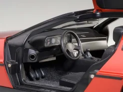 Delorean DMC 12 Metallic Red 1/18 Model Car Autoart 79918