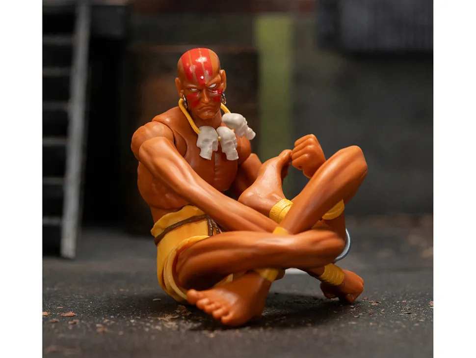 Dhalsim 6" Moveable Figure with Alternate Head and Limbs "Ultra Street Fighter II: The Final Challengers" (2017) Video Game Model by Jada