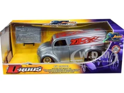 Div Cruizer Van Metal Raw D-Rods Jada 20th Anniversary 1/24 Diecast Model Car Jada 31078