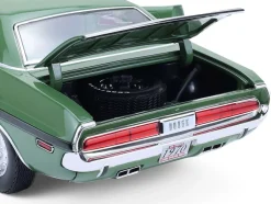 1970 Dodge Challenger R/T Hemi F8 Green with Black Stripes and Green Interior 