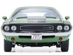 1970 Dodge Challenger R/T Hemi F8 Green with Black Stripes and Green Interior 