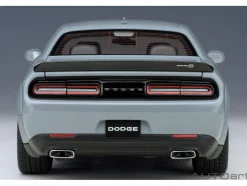 2022 Dodge Challenger R T Scat Pack Widebody Smoke Show Gray 1/18 Model Car Autoart 71774