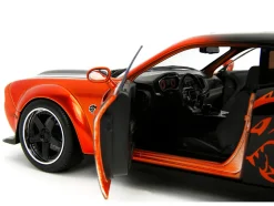 Dodge Challenger SRT Hellcat Orange Metallic and Black 