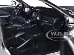 2018 Dodge Challenger SRT Hellcat Widebody Chrome "Custom Wrap" Series 1/24 Diecast Model Car by Motormax