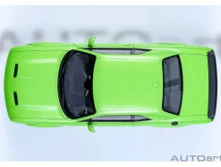 2023 Dodge Challenger SRT Super Stock Sublime Green 1/18 Model Car by Autoart