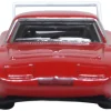 1969 Dodge Charger Daytona Red with White Stripe 1/87 (HO) Scale Diecast Model Car by Oxford Diecast