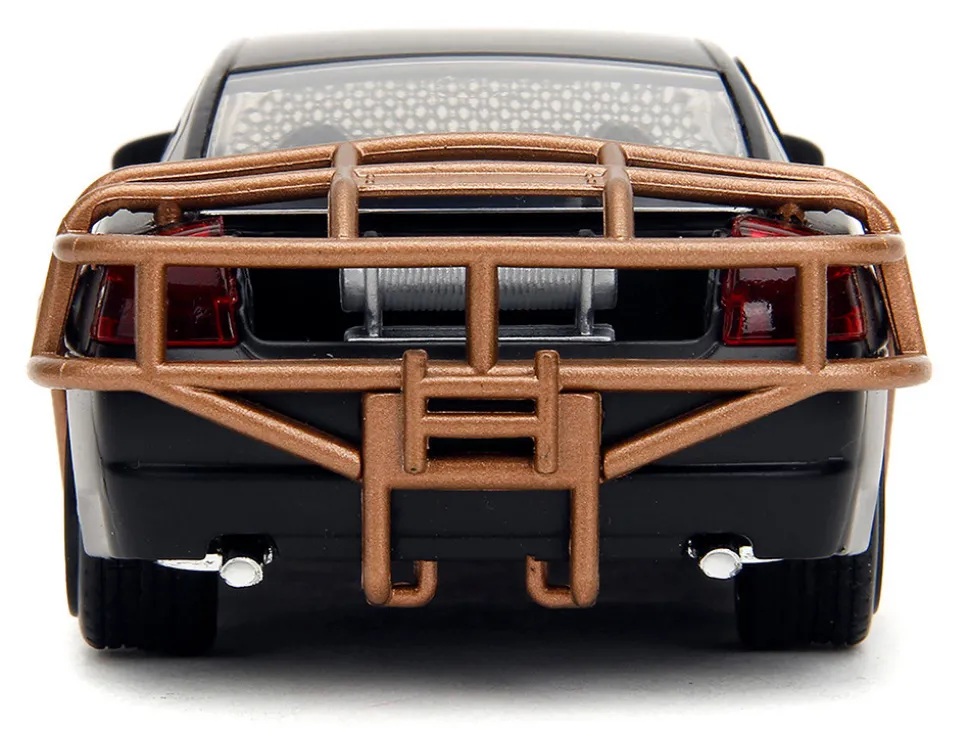 2006 Dodge Charger Matt Black with Outer Cage Fast & Furious Series 1/32 Diecast Model Car Jada 33374