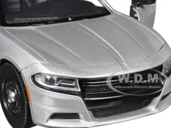 2023 Dodge Charger Pursuit Police Car Silver Metallic 