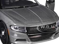 2023 Dodge Charger Pursuit Police Car Gray Metallic 