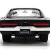 1970 Dodge Charger R/T Black "Furious 7" (2015) Movie "Fast & Furious" Series 1/24 Diecast Model Car by Jada