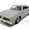 1969 Dodge Charger R/T Hemi Silver 1/25 Diecast Car Model Maisto 31256