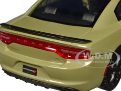 2023 Dodge Charger SXT Green Metallic Timeless Legends Series 1/24 Diecast Model Car Motormax 79387GRN