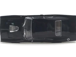1970 Dodge Charger with Blown Engine Black 1/43 Diecast Model by IXO Models