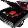 1969 Dodge Coronet Super Bee "Muscle Car & Corvette Nationals" (MCACN) Black with Red Interior "American Muscle" Series 1/18 Diecast Model Car by Auto World