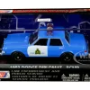 1983 Dodge Diplomat Royal Canadian Mounted Police RCMP Light Blue White 1/43 Diecast Model Car Motormax 79472