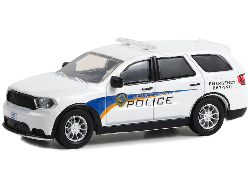 2017 Dodge Durango White "Kennedy Space Center" (KSC) Security Police Traffic Enforcement "Hobby Exclusive" 1/64 Diecast Model Greenlight 30285