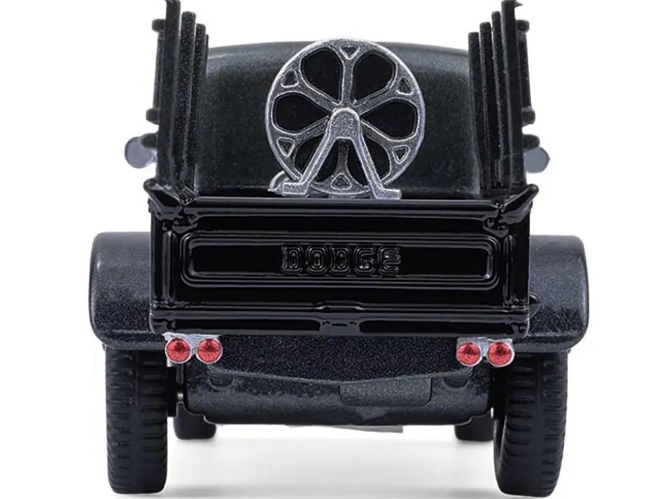 1946 Dodge Power Wagon Fire Truck Black "Black Bandit" Series 30 1/64 Diecast Model Car by Greenlight