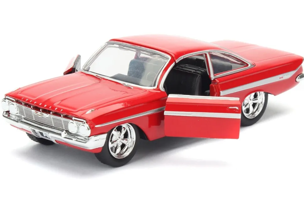 Dom's Chevrolet Impala Red Fast & Furious F8 "The Fate of the Furious" Movie 1/32 Diecast Model Car Jada 98304