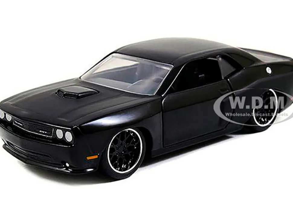 Dom's Dodge Challenger SRT8 Black Fast & Furious Movie 1/32 Diecast Model Car Jada 97384