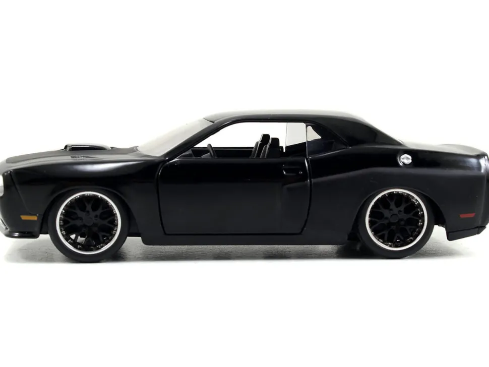 Dom's Dodge Challenger SRT8 Black Fast & Furious Movie 1/32 Diecast Model Car Jada 97384