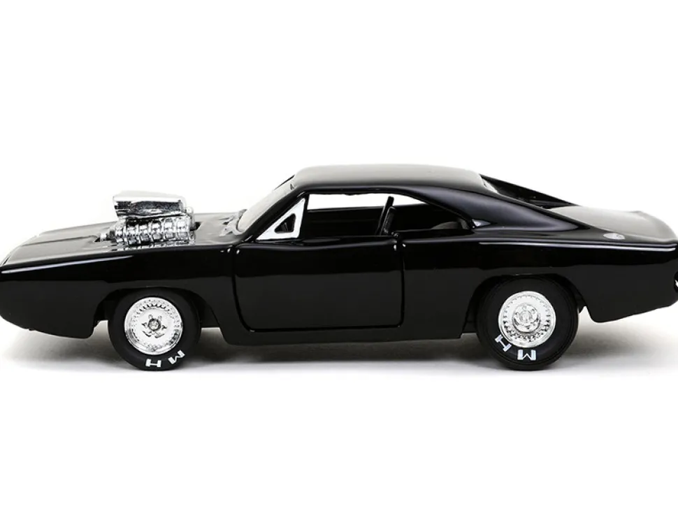 Dom's 1970 Dodge Charger 500 Black Fast & Furious 9 F9 2021 Movie 1/32 Diecast Model Car Jada 32215