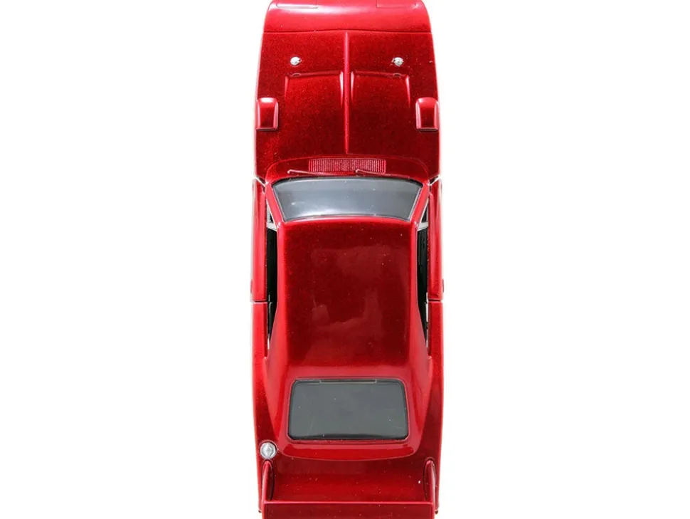 Dom's Dodge Charger Daytona Red Metallic "Fast & Furious 6" (2013) Movie "25 Years of Fast & Furious" Series 1/32 Diecast Model Car by Jada