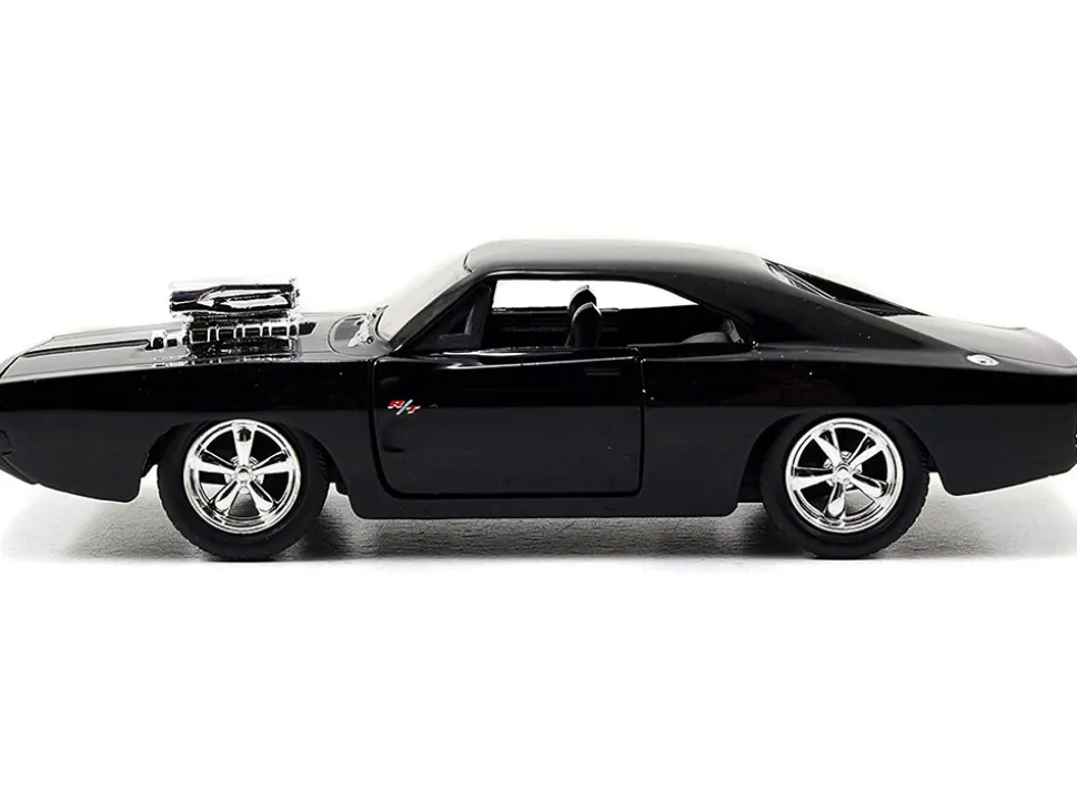 Dom's Dodge Charger R/T Black Fast & Furious 7 2015 Movie 1/32 Diecast Model Car Jada 97042