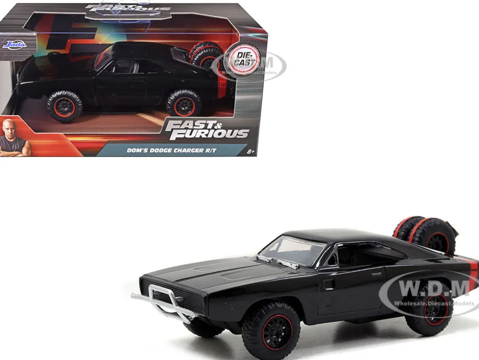 Dom's 1970 Dodge Charger R/T Off Road Version "Fast & Furious 7" Movie 1/32 Diecast Car Model Jada 97040