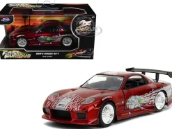 Dom's Mazda RX-7 Candy Red with Graphics
