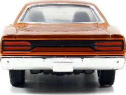 Dom s Plymouth Road Runner Orange Metallic with Matt Black Hood Fast & Furious Series 1/32 Diecast Model Car Jada 97128