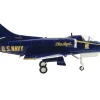Douglas A-4F Skyhawk Aircraft "Blue Angels, Tokushima Airbase, Dr. Nakanishi, #8" (2008) United States Navy "Air Power Series" 1/72 Diecast Model by Hobby Master
