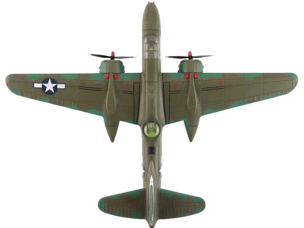 Douglas A-20G Havoc Aircraft "42-86786, Hell'N Pelican II, 388th Bomb Squadron, Gusap Airfield" (1944) United States Army Air Forces "Air Power Series" 1/72 Diecast Model by Hobby Master
