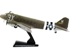 Douglas C 47 Skytrain Aircraft That s All Brother United States Navy 1/144 Diecast Model Airplane Postage Stamp PS5558-4