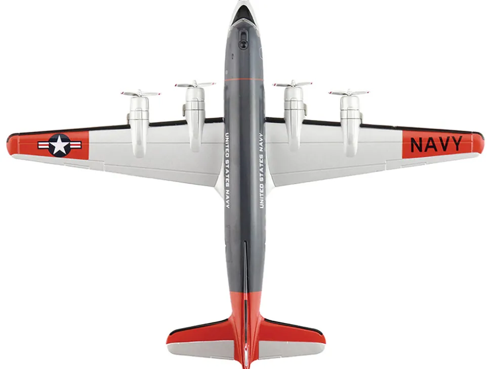Douglas R5D-3 Skymaster Transport Aircraft "Operation Deep Freeze" (1950s) United States Navy "Airliner Series" 1/200 Diecast Model by Hobby Master