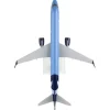 Embraer E195 Commercial Aircraft "Breeze Airways" (N190BZ) Blue (Snap-Fit) 1/100 Plastic Model by Skymarks