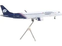Embraer ERJ-190 Commercial Aircraft "Aeromexico Connect" (XA-IAC) White with Blue Tail "Gemini 200" Series 1/200 Diecast Model Airplane by GeminiJets