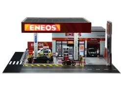Eneos Japan Gas Station Diorama Set